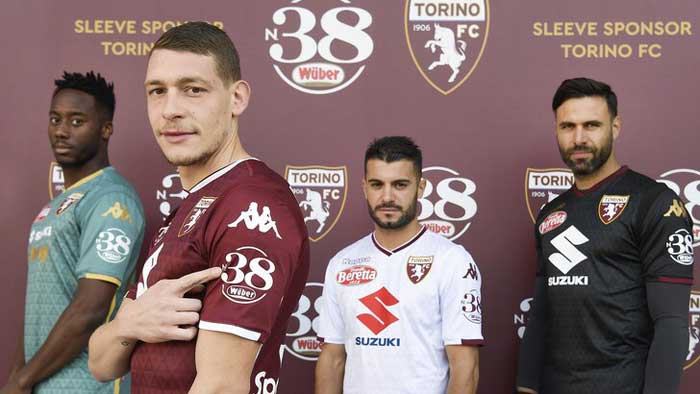 Torino 2019-20, sponsor di manica
